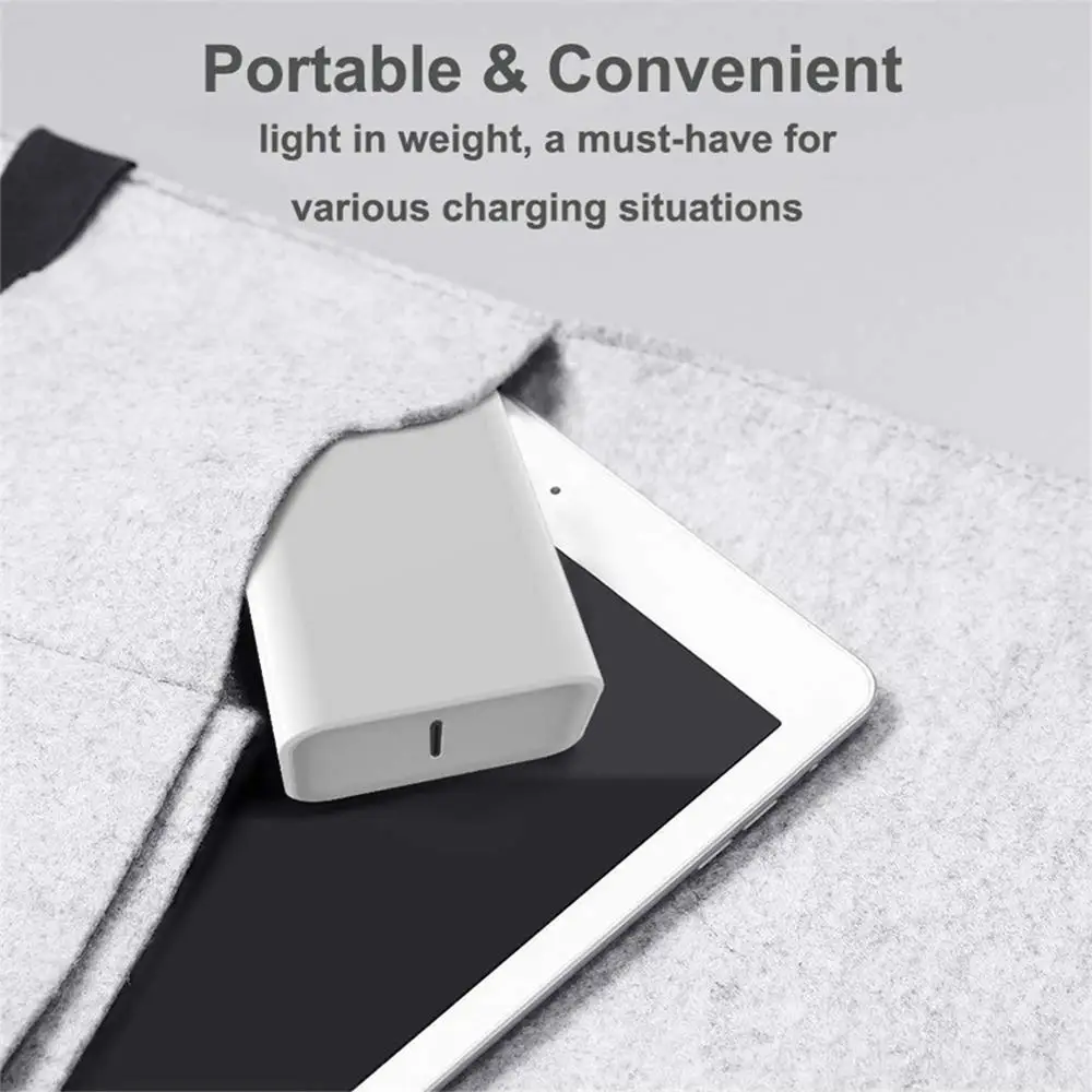 Зарядное устройство PD USB Type C 18 Вт адаптер для быстрой зарядки iPhone 11 Pro XR X Xs Max 8