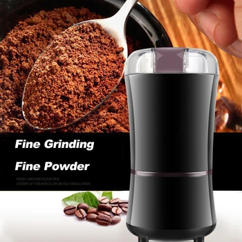 

110V 220V Stainless Steel Electric Coffee Grinder Beans Condiment Grinder Multi-function Spice Nut Seed Coffee Grinder EU US