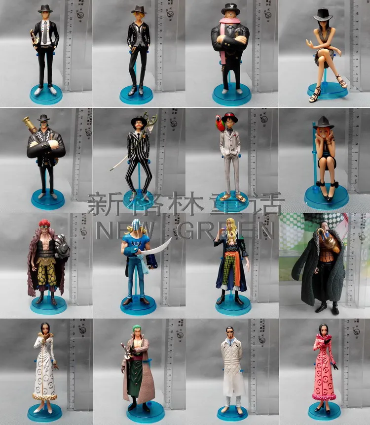 Фигурка героя BANDAI One Piece оригинальные аниме украшения маленький поп Луффи нами