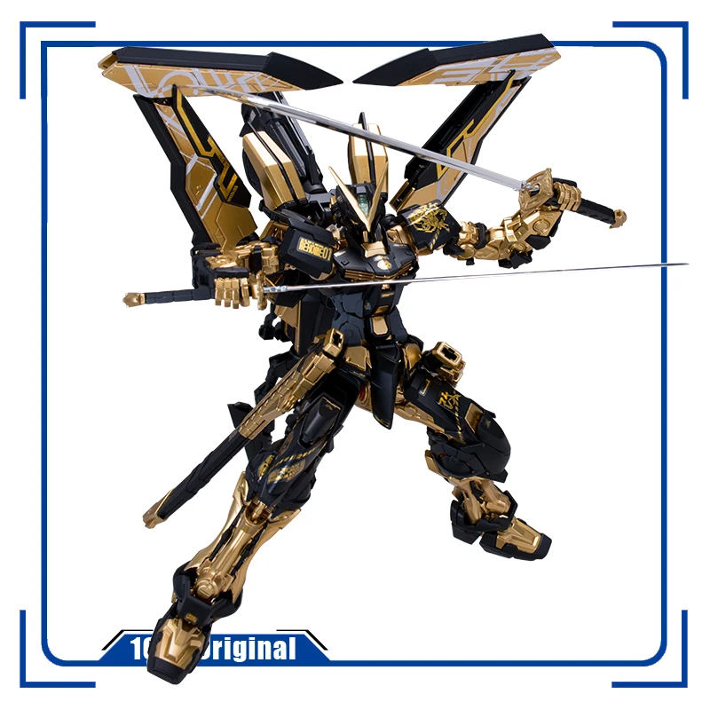 Черный рыцарь Mg 1/100 MBF-P02Kai Gundam Astray отверстие Кай гальванизированная черная