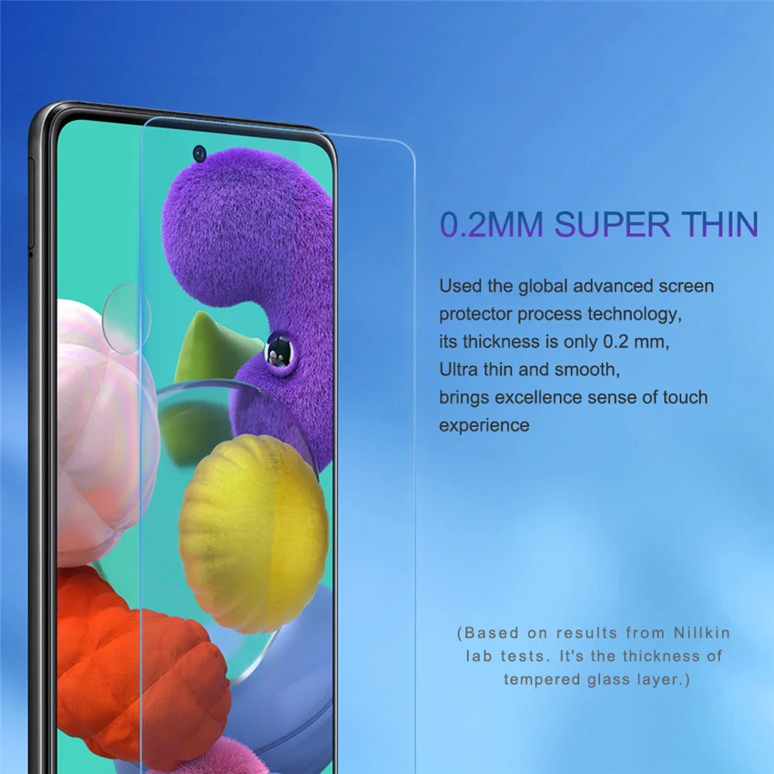 Для Samsung Galaxy A51 закаленное стекло NILLKIN Amazing H + Pro устойчивое 2.5D Закаленное Защита
