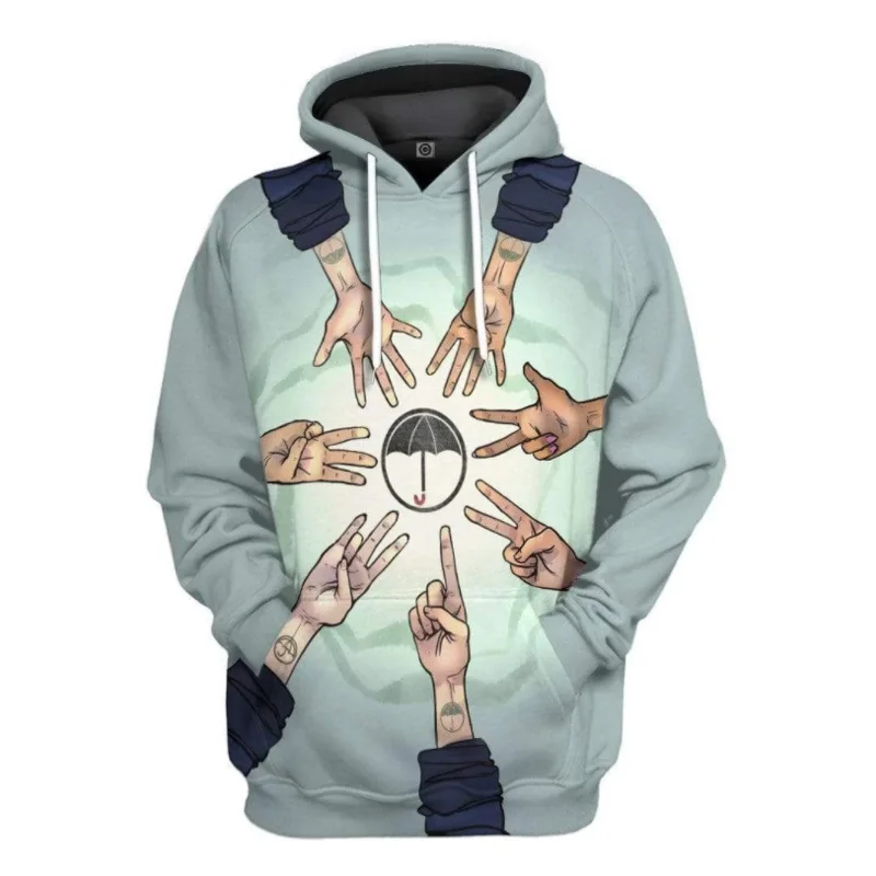 The Umbrella Academy felpa con cappuccio 3D Reginald hargreh30luther numero  cinque felpe con cappuccio sottili felpe con cappuccio|Hoodies \u0026  Sweatshirts| - AliExpress