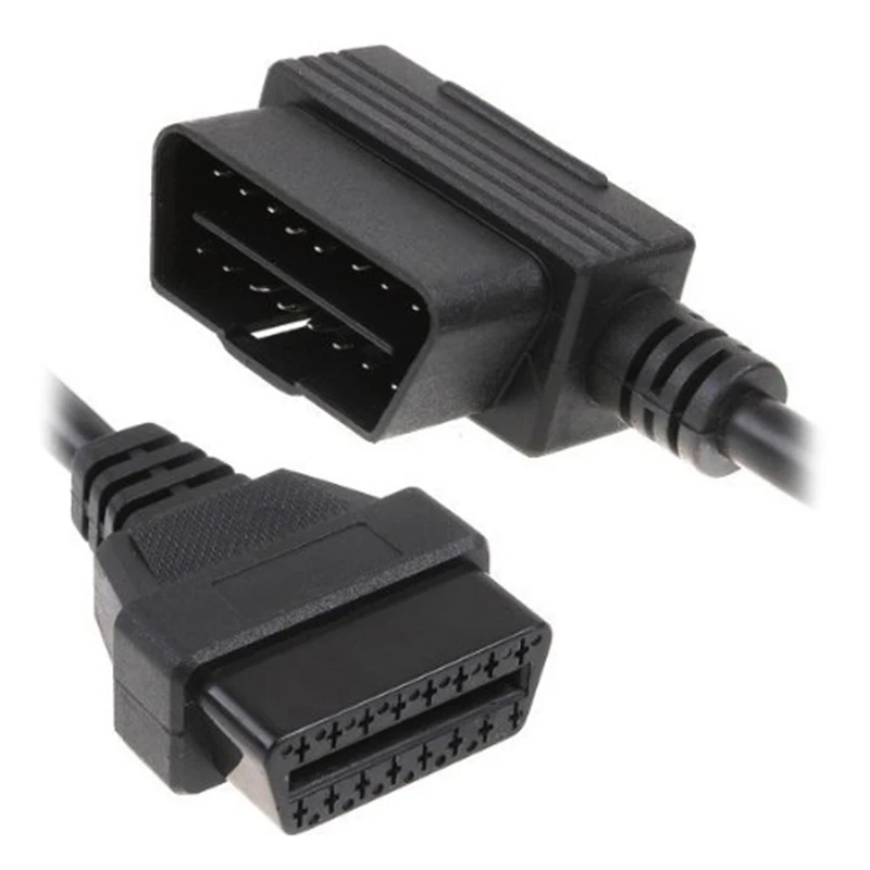 ABKK Obd ii Obd2 16pin папа мама удлинитель диагностический 100 см| |