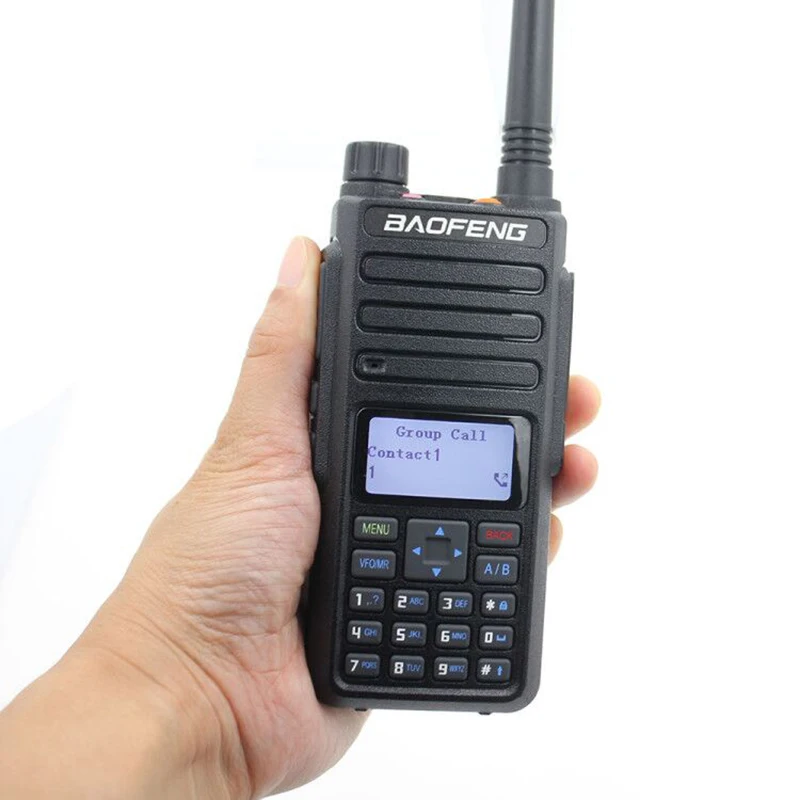 Baofeng DMR DM-1801 иди и болтай Walkie Talkie VHF UHF 136-174& 400-470 МГц Dual Band Dual Time slot уровня 1 и 2 цифровое радио DM1701