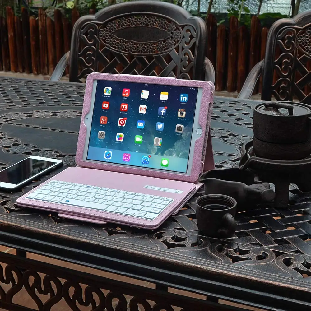 Магнитный чехол для iPad mini 2 mini 3 с клавиатурой Bluetooth из искусственной кожи со съемным покрытием для iPad mini 1 2 3 чехол для клавиатуры