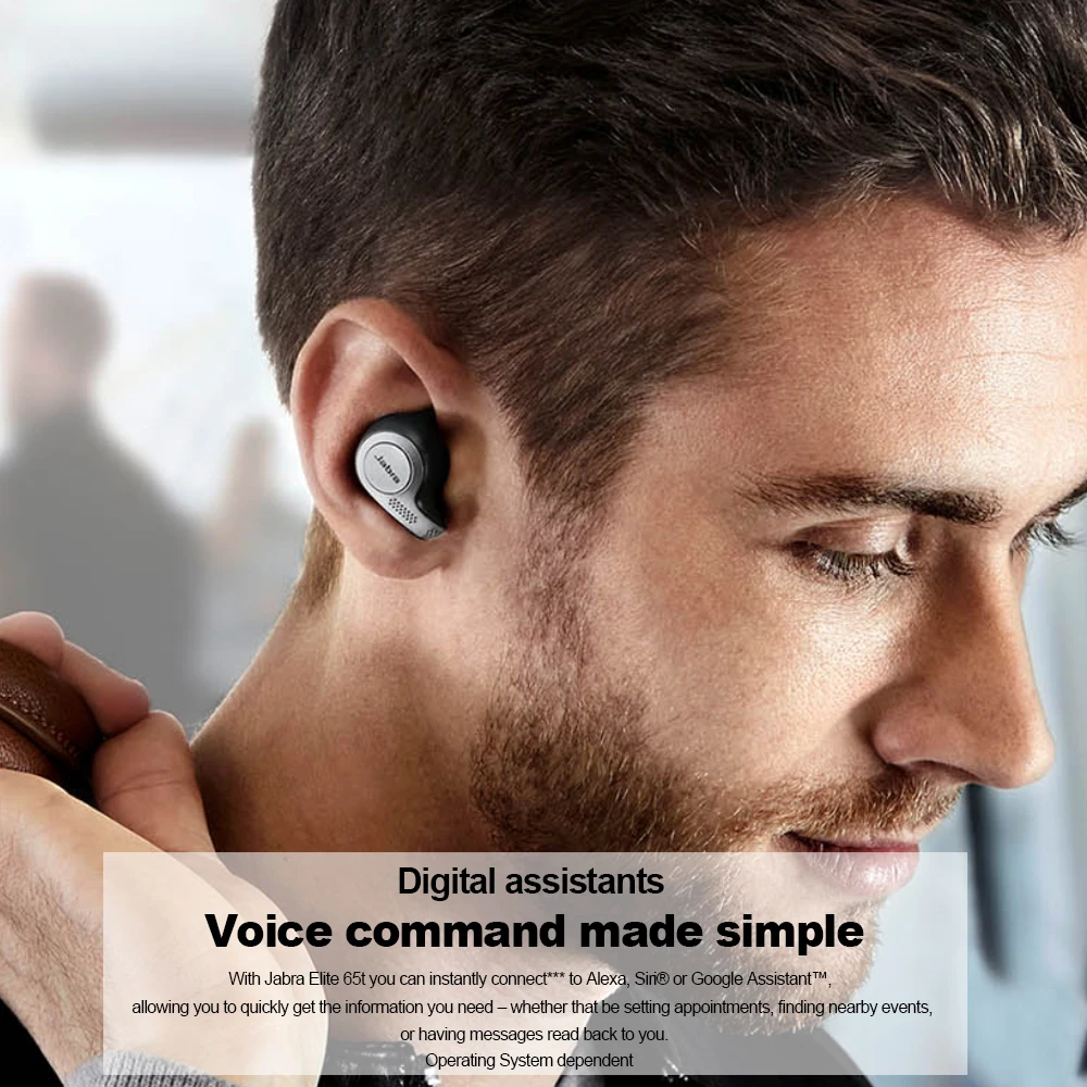 Jabra Elite 65t Bluetooth Earbuds TWS 