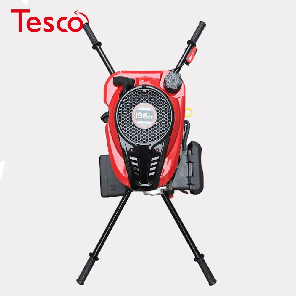 

High-power four-stroke digging machine excavator drill tree planting pole pole pile driver planting machine digging Earth Augers