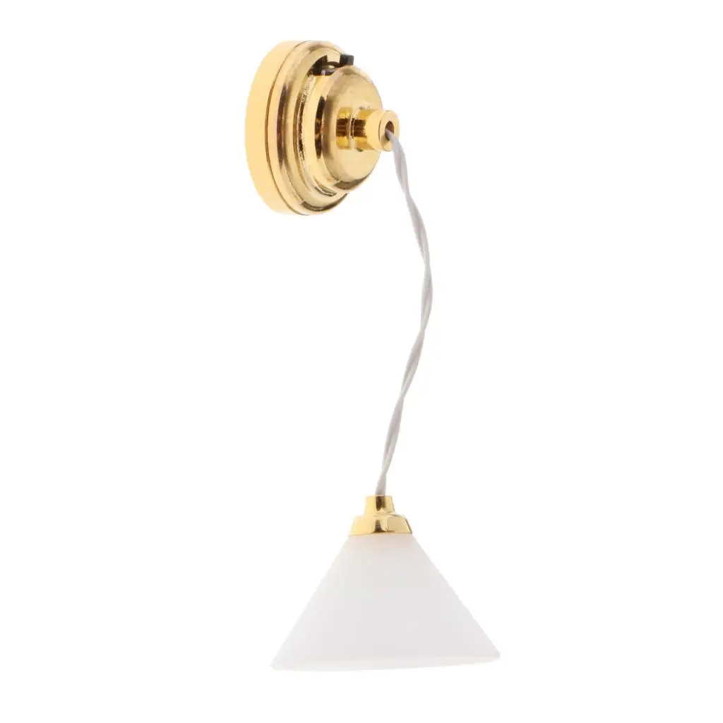 1:12 Mini Lamp Ceiling Light Dollhouse Miniature Furniture Scene Accessories Toys