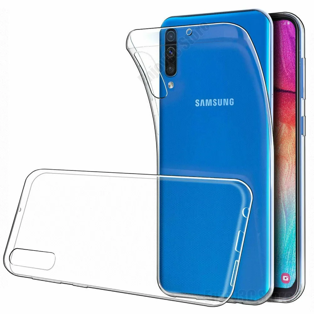 Прозрачный Ультратонкий Мягкий чехол из ТПУ для Samsung Galaxy A02S A12 A21 A31 A41 A71 A51 M30S M11 M21 M31