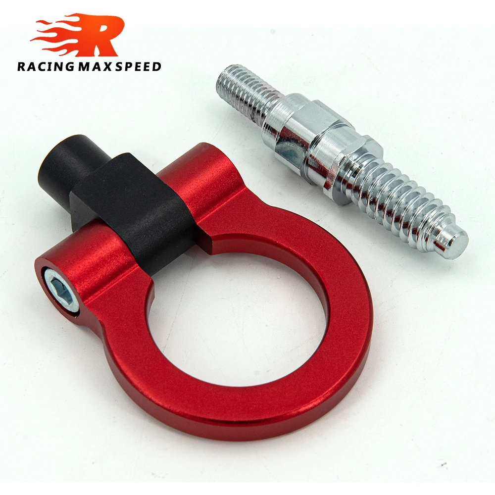 Universal Aluminum Car Tow Hook Screw-on Racing tow hook benen Automobile Fit For Toyota/Scion Lexus/Yaris Towing Bars/BMW | Автомобили и