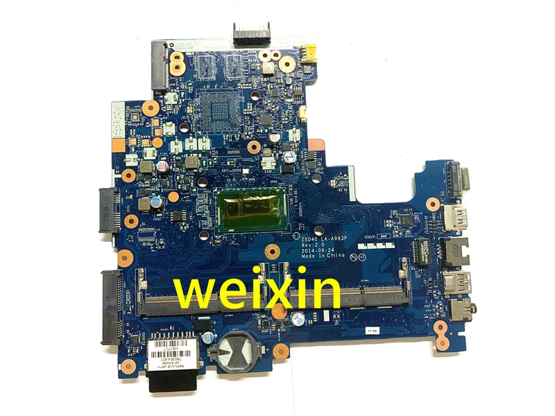 For Hp 14 R018la Laptop Motherbard 001 501 601 Zso40 La 93p I3 4005u 100 Tested Laptop Motherboard Aliexpress