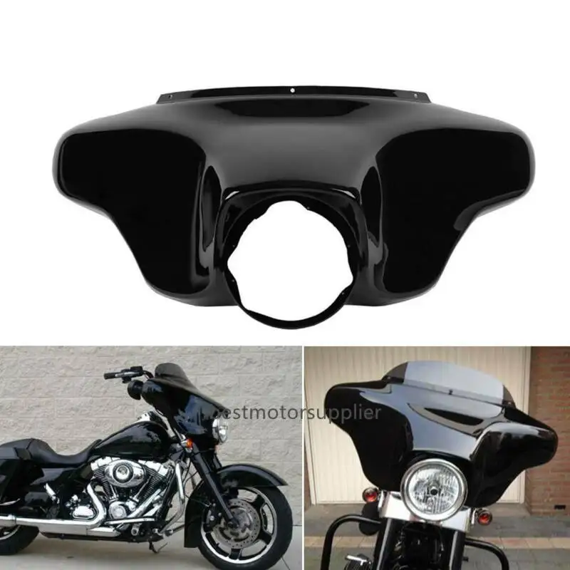 Motorcycle Front Batwing Outer Fairing For Harley Street Electra Glide Road King FLH FLHR FLHT FLHX FLHTCU Touring 1996-2013 | Автомобили