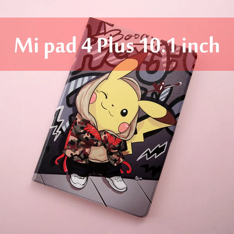 1 Модный раскрашенный флип-чехол для Xiaomi mi pad 4 Plus, чехол 10,1 дюймов, чехол для планшета, чехол для Xiaomi mi pad 4 Plus/mi pad4 Plus 10,1 - Цвет: 1