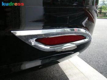 

Car accessories For Hyundai Sonata i45 2011 2012 2013 abs Chrome Rear Fog Light Cover tail fog lamp trim Car styling