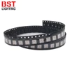 WS2812B RGB LED Chip 5050SMD 10-1000PCS Black/White PCB WS2812 Individually Addressable Chip Pixels DC5V 2