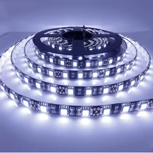 LED Strip 5050 Black PCB DC12V Flexible Light 60 LED/m 5m/lot RGB