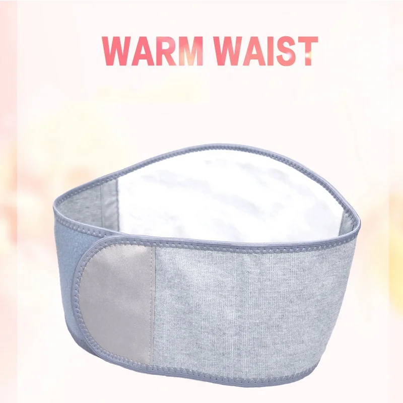 Пояс для поддержки талии живота теплый живот шерсть пояс поясницы двойной бандаж