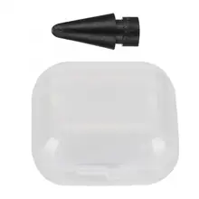 Универсальный Черный Сменный аксессуар силиконовый карандаш наконечник для iPad карандаш первого и второго поколения