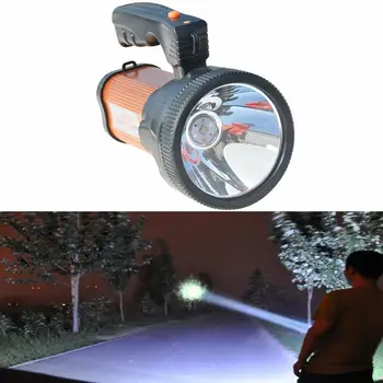 

Super Bright Outdoor Handheld Portable USB Rechargeable Flashlight Torch Searchlight Multi-function Long Shots Lamp
