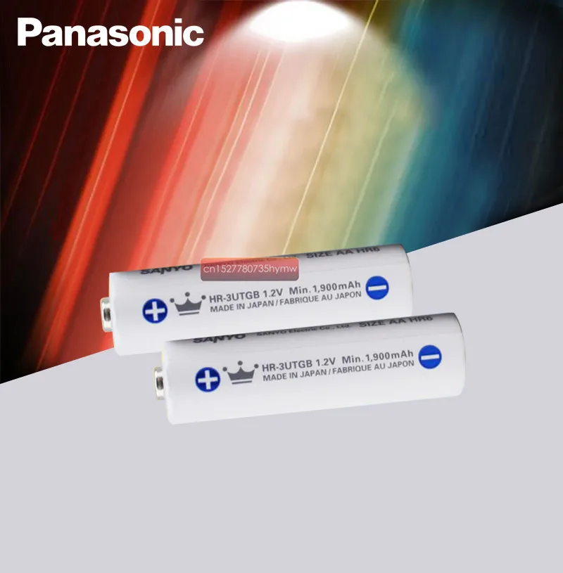 Оригинальные аккумуляторы Panasonic 1 2 в 1900 мАч Ni-MH AA для камеры фонарика игрушек