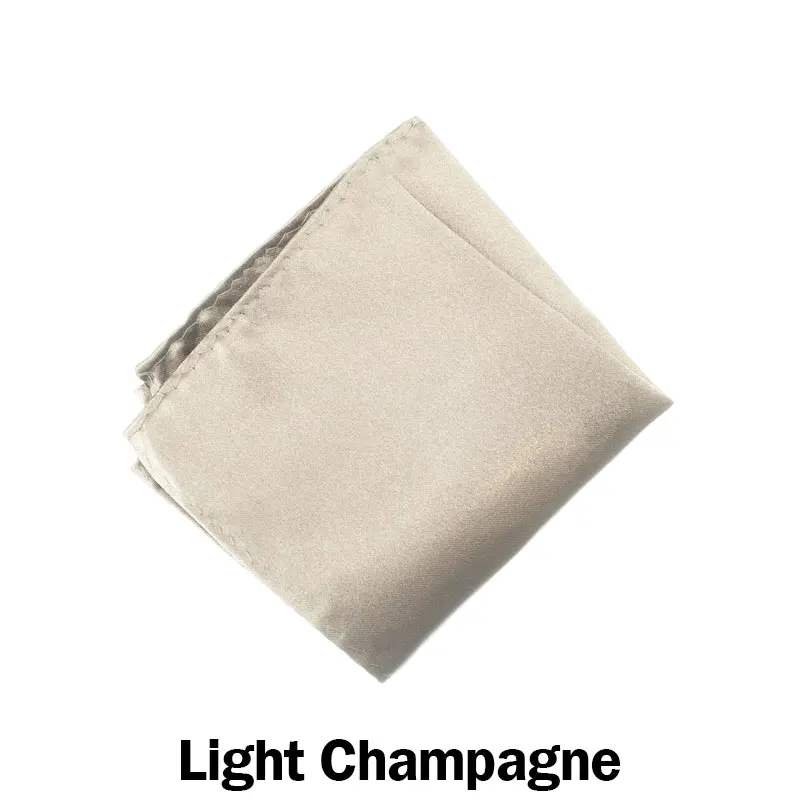 Light champagne Модное мужское винтажное цветочное шелковое вечерние полотенце для сундуков, джентльменское шелковое текстурное карманное полотенце, полотенце для сундуков, банкетный платок - Цвет: Light champagne