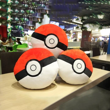 

poke ball pillow doll japan anime periphery plush sofa Cushion Backpack pendant gift for children festival present