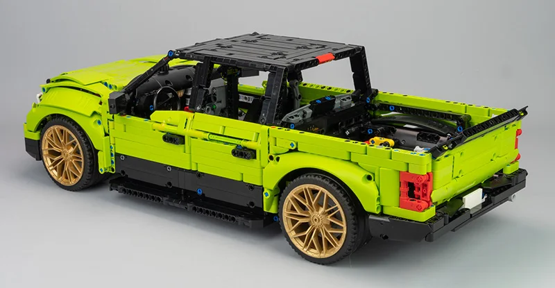 Что можно собрать из лего 42126 Новая техническая модель автомобиля MOC 42115 модифицированная версия зеленый пи