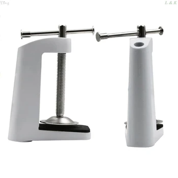 

Adjustable Metal Arm Desk Clamp Clamps Table Lamp lamps Clip Holder Stand reliable to any desk L29K