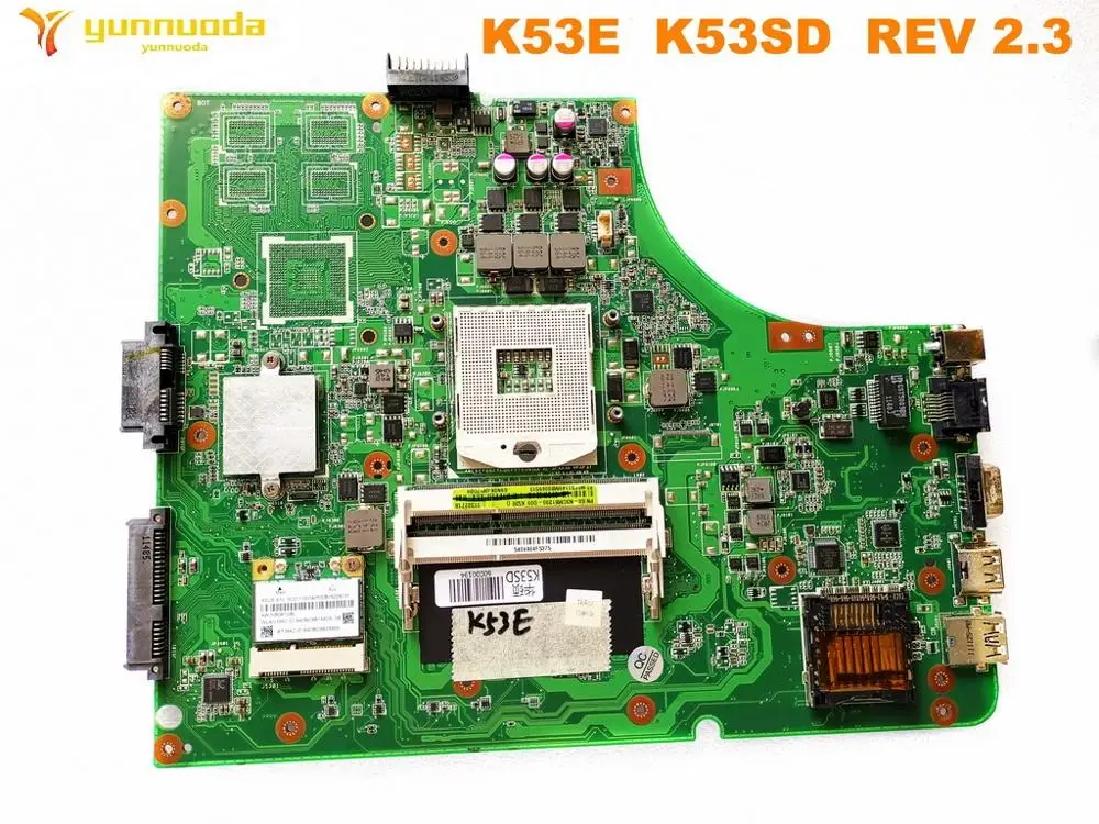 

Original for ASUS K53E laptop motherboard K53E K53SD REV 2.3 tested good free shipping