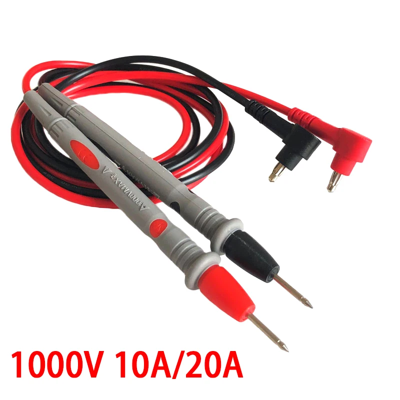 Multimeter Test Leads Universal Cable AC DC 1000V 20A 10A CAT III Measuring Probes Pen for Multi-Meter Tester Wire Tips | Электронные