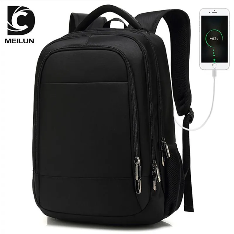 

DC.MEILUN Leisure Male Backpacks Anti-theft Waterproof Travel Bags For Men USB Large Capacity Laptop Bag School Bagpack Plecak