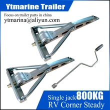 

Heavy load Galvanized Folding style RV Trailer Stabilizing Stands Parts C-Style Jacks Caravan Stabiliser Parking Legs Motorhome