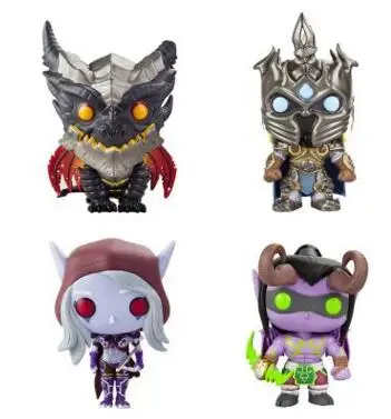 WOW ILLIDAN & ARTHAS SYLVANAS Виниловая фигурка Модель Коллекция игрушек|Игровые фигурки и