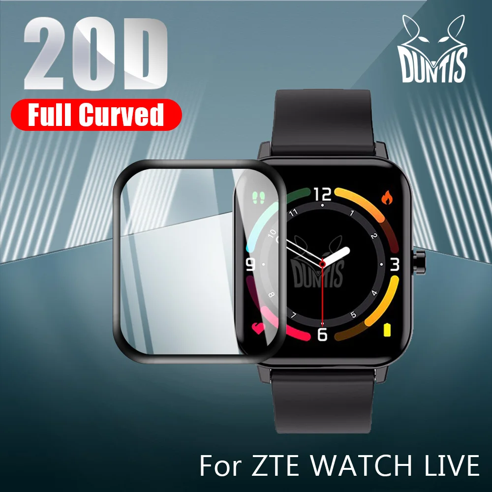 Защитная пленка 20D с изогнутыми краями для ZTE Watch Live Global Smart аксессуары смарт-часов