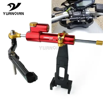 

Motorcycle Accessories CNC Adjustable Motorbike steering Stabilize damper Mounting Bracket Kit For Yamaha mt 09 tracer 2016-2019
