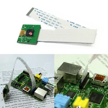 

Replacement Parts Fisheye Easy Install Camera Module Wide Angle Photography 5MP Night Vision Wired Video For Raspberry Pi 3 2 B+