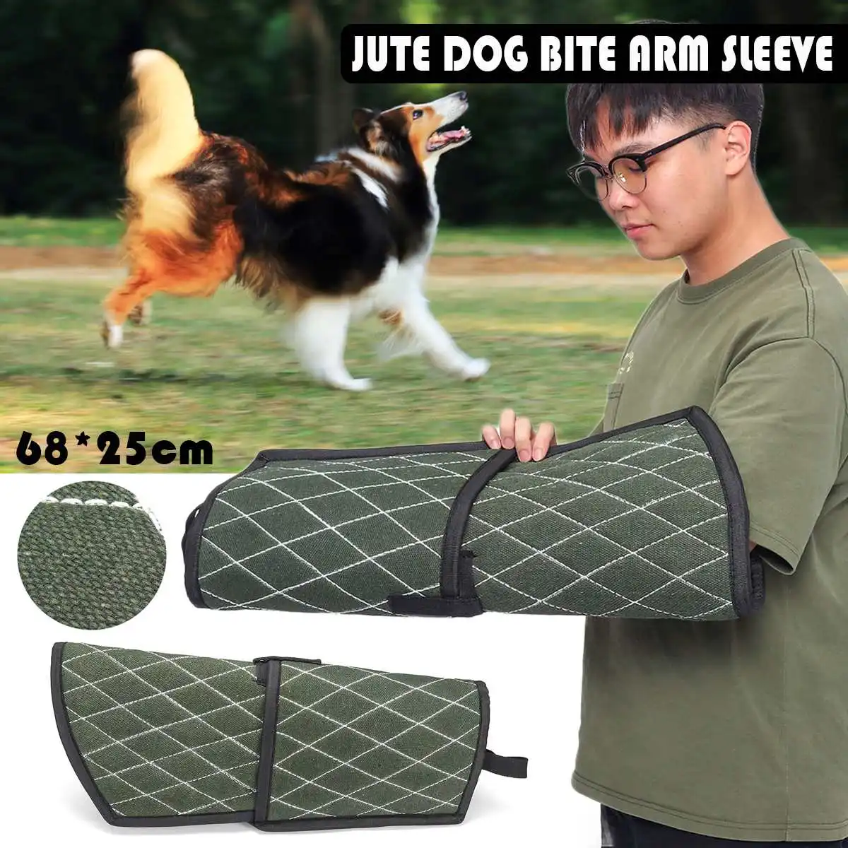 

Thickened Dog Bite Sleeves Tugs Protection Arm Sleeve For Big Dogs Malinois Work Dog Bite Training Supplies Fit German Shepherd