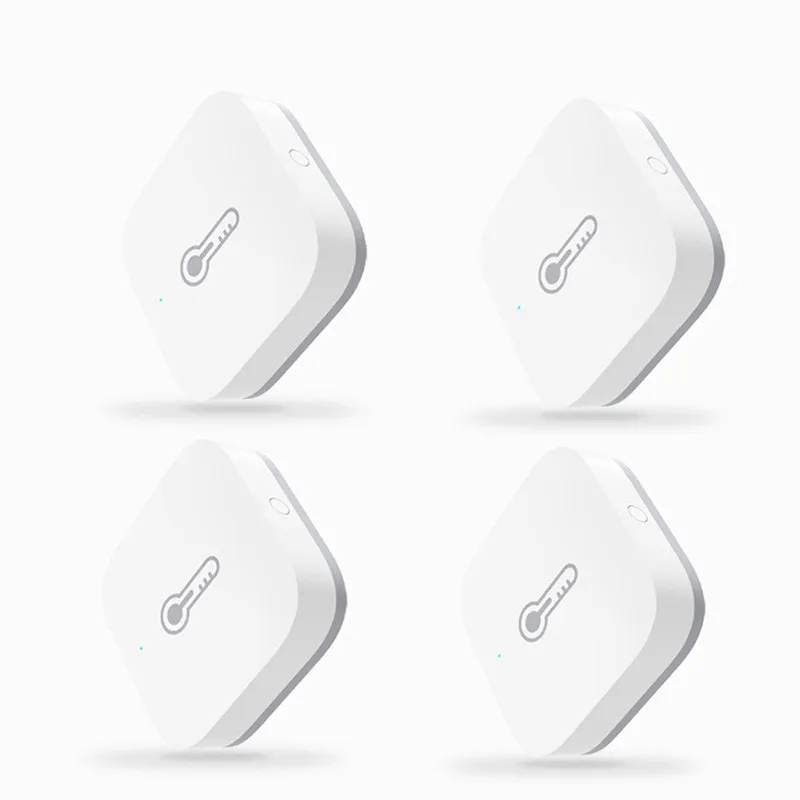4PCS Aqara умный датчик давления воздуха Hu mi dity датчик окружающей среды ZigBee Беспроводное управление работает с mi jia mi Home App - Цвет: 4PCS