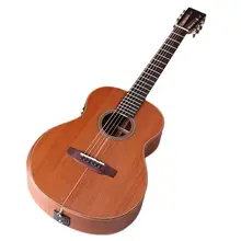 MINI Guitarra Eléctrica acústica de viaje para niños, 36 pulgadas, con EQ