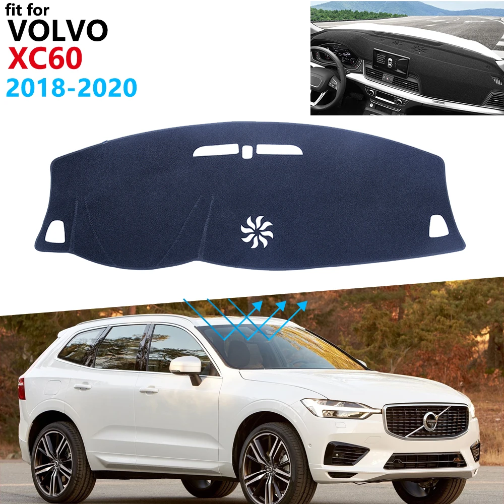 Чехол для приборной панели защитный коврик VOLVO XC60 2018 2019 2020 | Наклейки на автомобиль -4000618494938