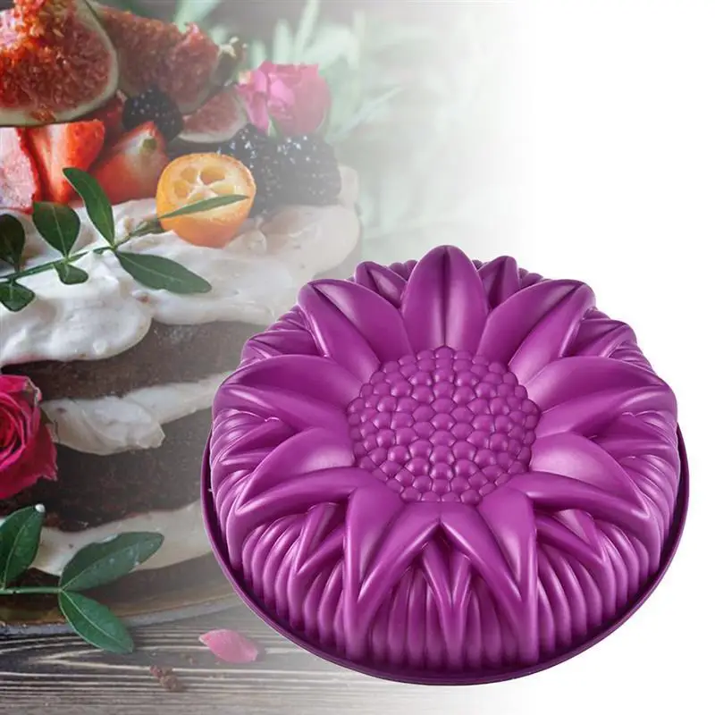 3D Sunflower Silicone Cake Mold