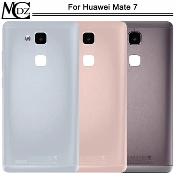 

New Mate 7 Battery Cover For Huawei Ascend Mate 7 MT7-TL10 Phone Back Rear Housing Case Cover Lid + Camera Frame + Side key