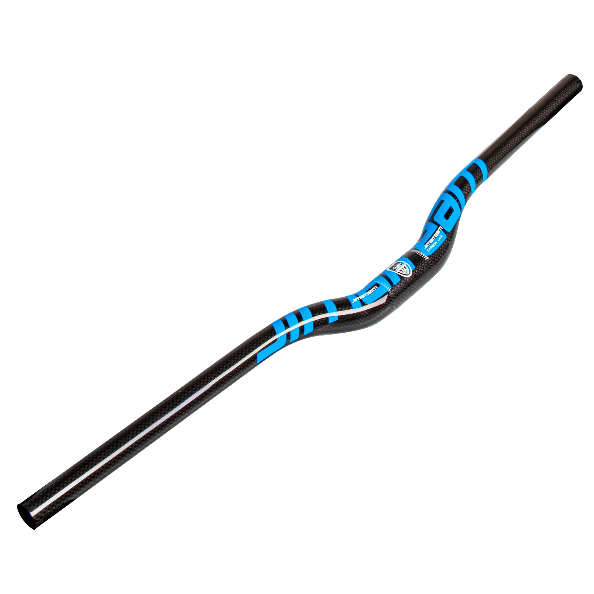JIMAITEAM 3kCarbon MTB руль плоский или подъемный руль 31,8*580/600/620/640/660/680/700/720/740/760/мм синий