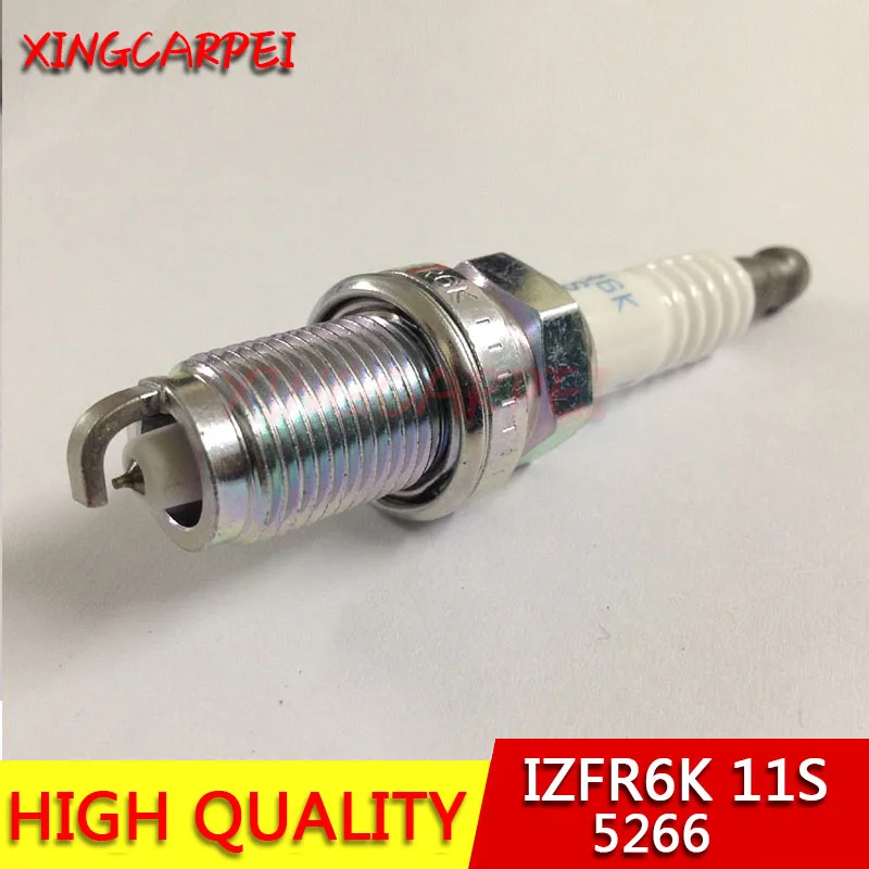 Новые 4 шт. IZFR6K-11S 5266 9807B-561BW иридиевая Свеча зажигания для Honda Civic 2006-2011 1,8 IZFR6K11S автозапчасти