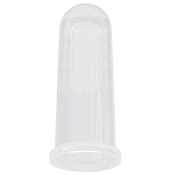 

Kids Baby Finger Toothbrush Infant Soft Silicone Teeth Rubber Massager Brush 1PCS