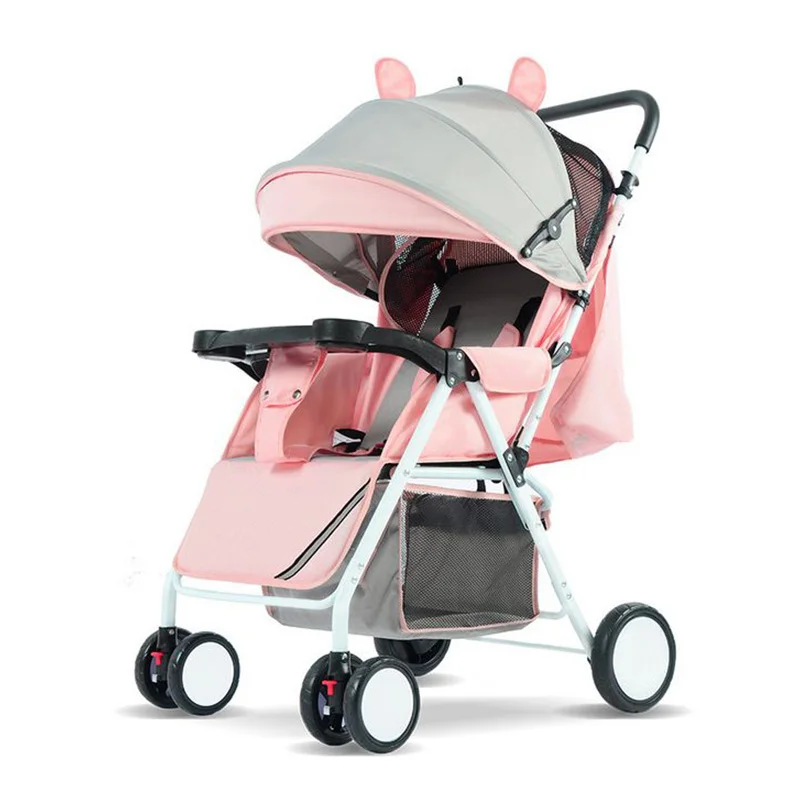

4.4kg Light Baby Stroller Foldable Lightweight Baby Stroller Travel on The Plane Stroller Up To 3 Years Old Pram for Newborn