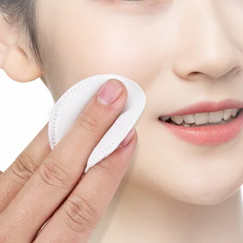 

100PCS Chemical Free Reusable Cotton Pads Washable Sensitive Skin To Remove Make-up Cotton Pad Daily Cosmetics