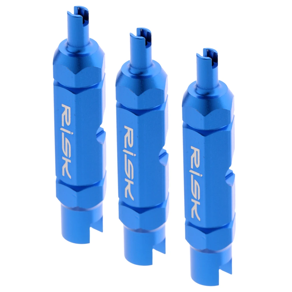 Bike Valve Core American Schrader Tube Removal Tool Bike Presta Extender 5mm Wrench