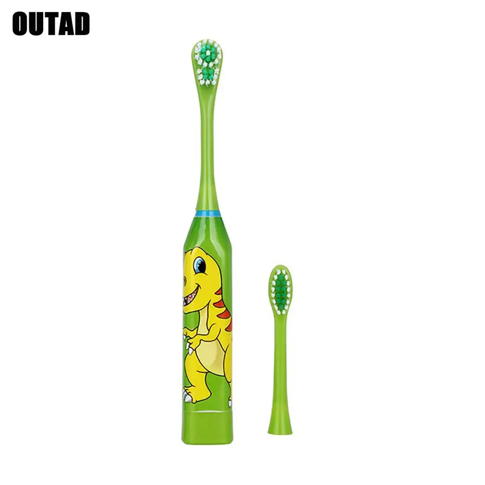 Lovely Children Electric Toothbrush Cartoon Pattern Double-sided Tooth Brush Heads Electric Teeth Brush For Kids with 2 pcs Head Lovely Children Electric Toothbrush Cartoon Pattern Double-sided Tooth Brush Heads Electric Teeth Brush For Kids with 2 pcs Head