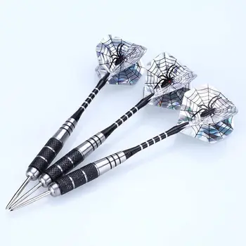 

3pcs Steel Tips Dart 22g Shafts Spider Harrow Point Wing Needle Barrel